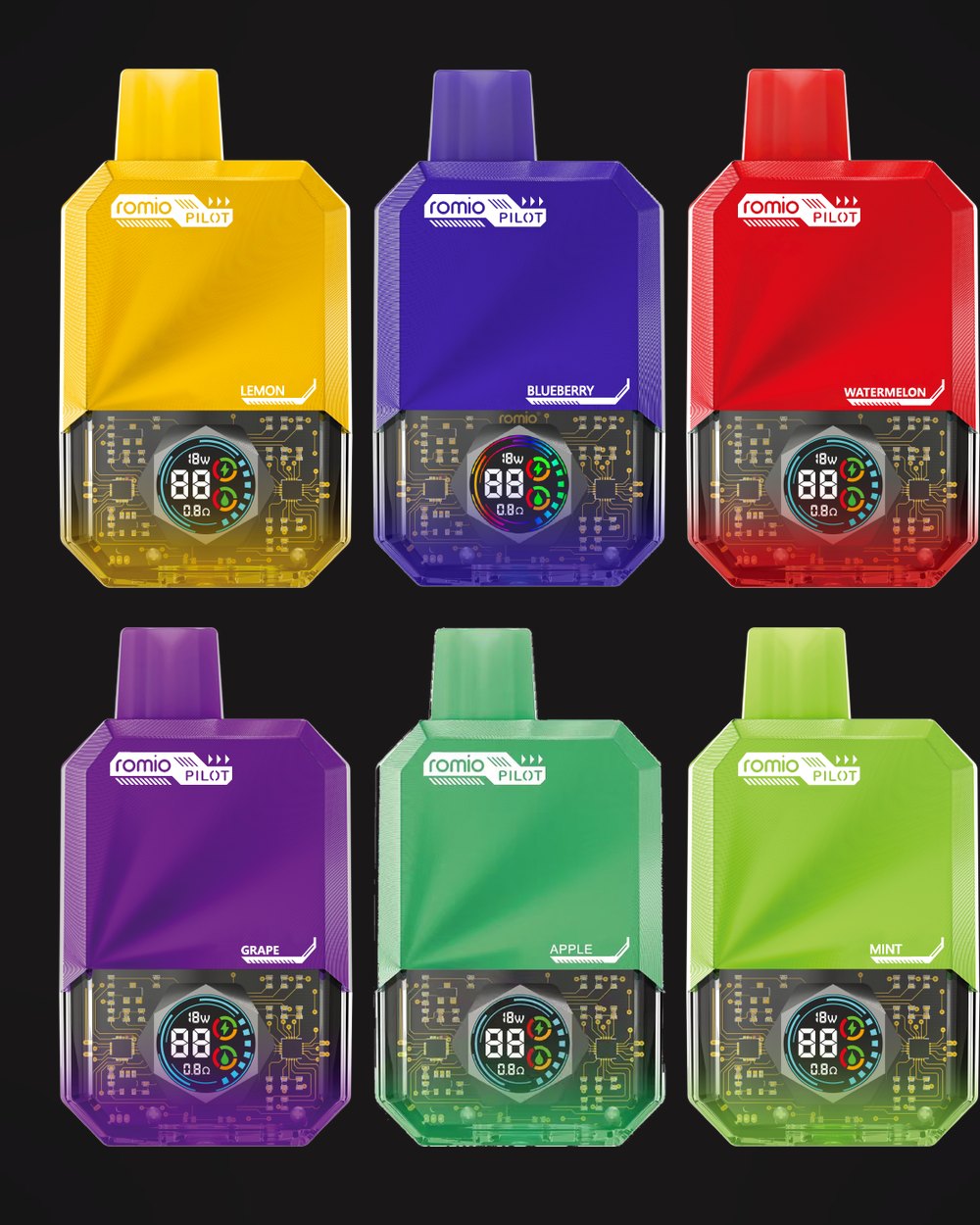 ROMIO PILOT 6가지 맛
